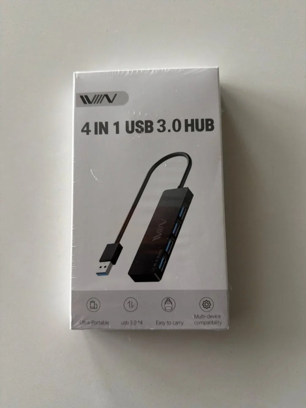 4-in-1 USB 3.0 Hub